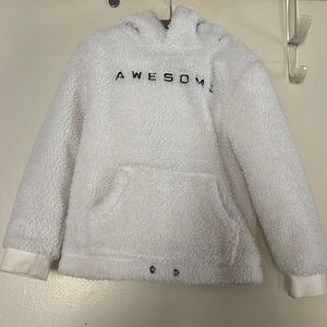 Crazy8 sherpa hoodie size 5